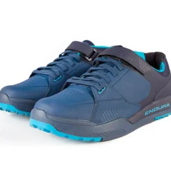 Scarpe Endura MTB MT500 Burner Clipless - Blu