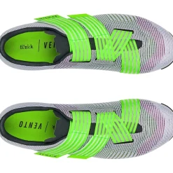 Scarpe Fizik Vento Powerstrap Aeroweave - Viola verde