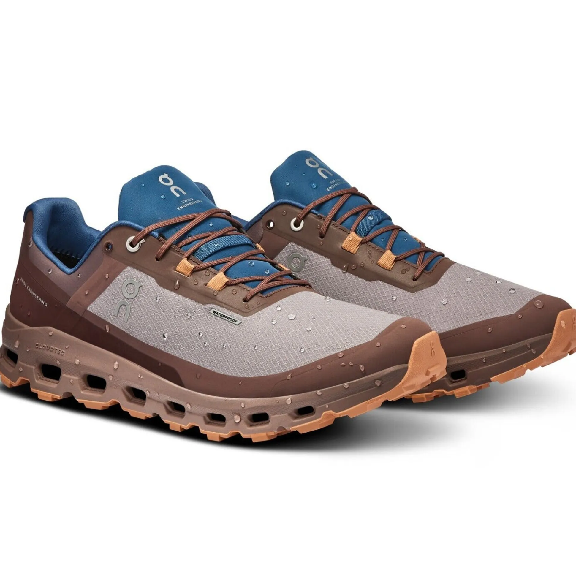 Scarpe On Cloudvista Waterproof - Marrone