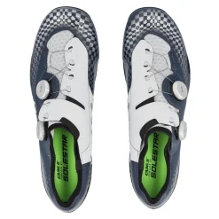 Scarpe Q36.5 Unique Pro Road 4 fori - Blu