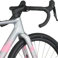 Scott Addict Gravel 30 - Grigio rosa