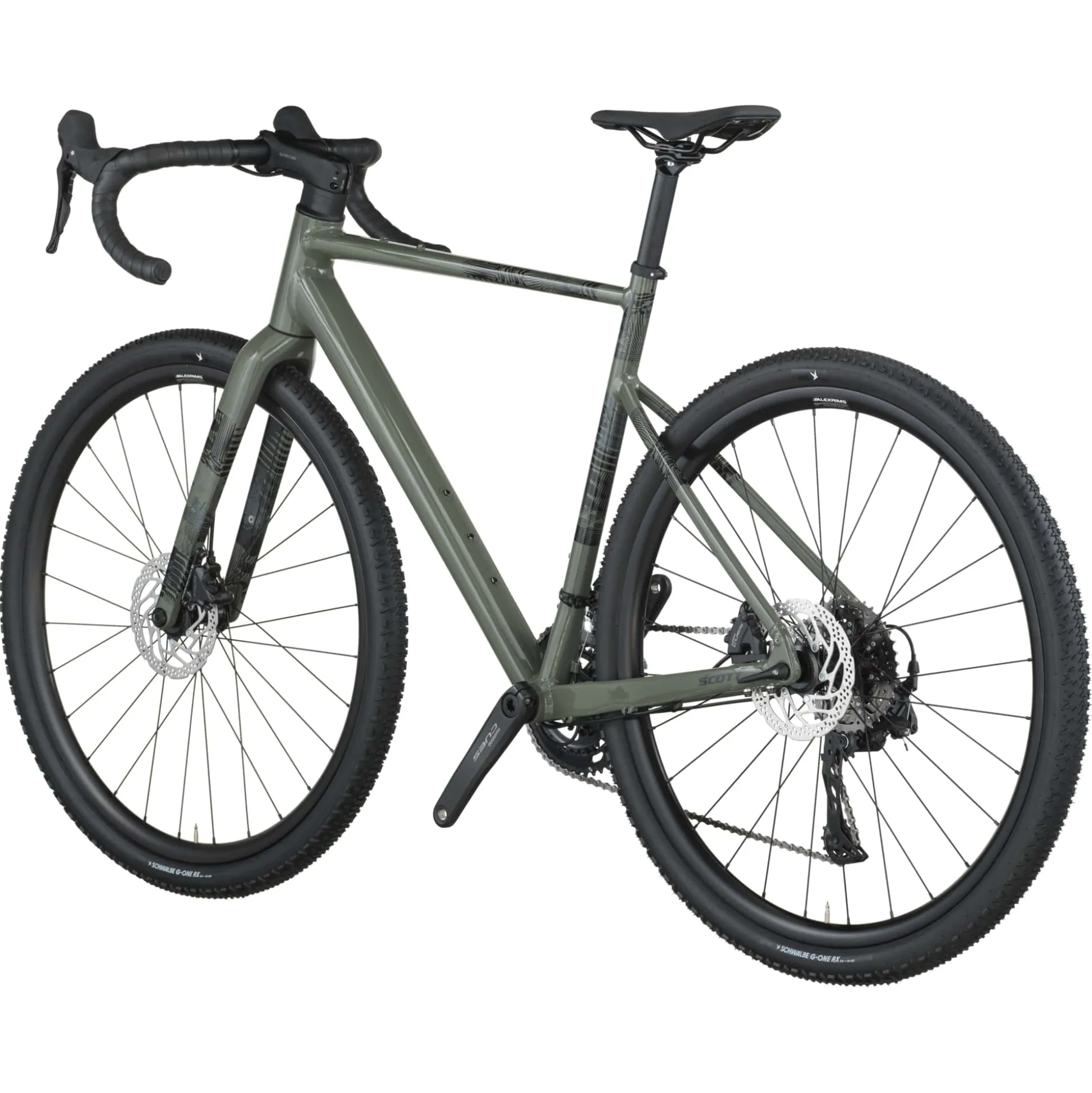 Scott Speedster Gravel 20 - Verde scuro