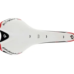 Sella Prologo Nago Evo TiroX - Bianco Nero Rosso