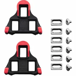 Tacchette SPD-SL Shimano - Nero/Rosso