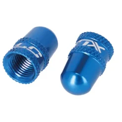 Tappi valvola XLC PU-X15 Schrader - Blu