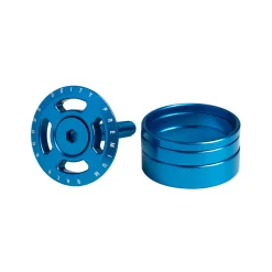 Tappo serie sterzo Deity Crosshair - Blu