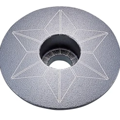 Tappo serie sterzo Supacaz Star Capz Anodized - Gunmetal