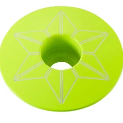 Tappo serie sterzo Supacaz Star Capz Powder Coated - Giallo