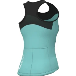 Top donna Ale Pragma Color Block - Verde acqua