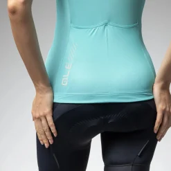 Top donna Ale Pragma Color Block - Verde acqua