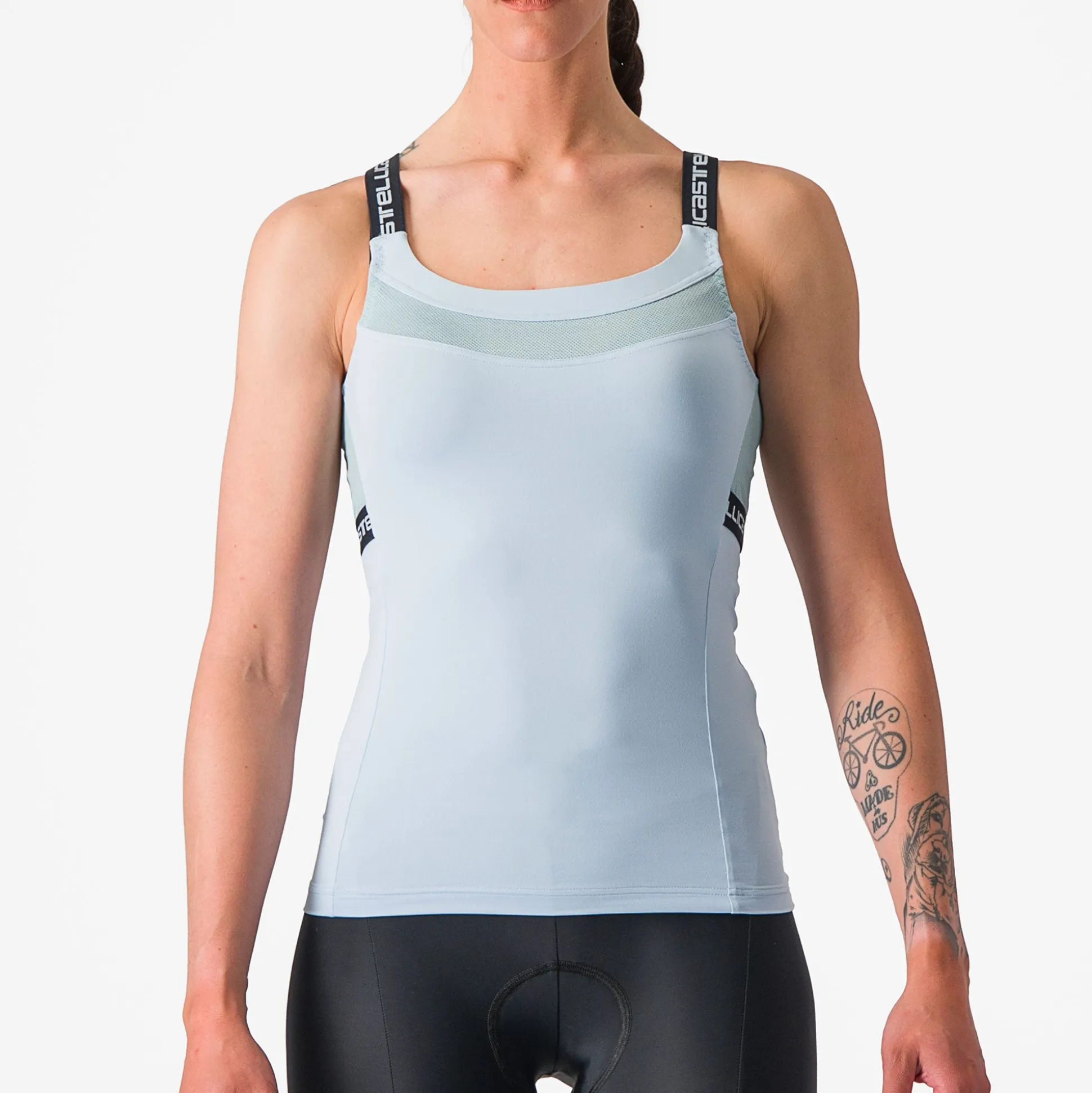 Top donna Castelli Bavette - Azzurro