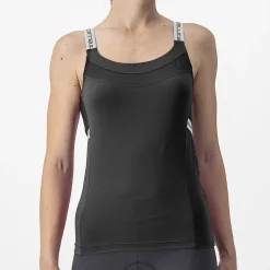 Top donna Castelli Bavette - Nero
