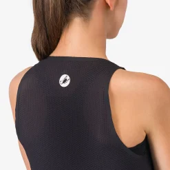 Top donna Castelli Comfort Travel Mesh - Nero