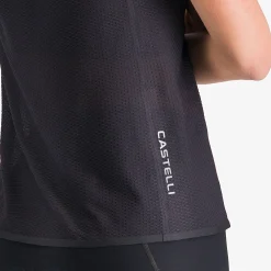 Top donna Castelli Comfort Travel Mesh - Nero