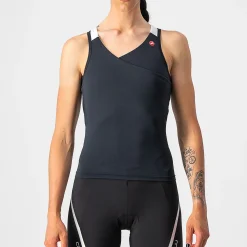 Top donna Castelli Solaris - Nero