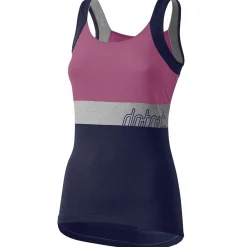 Top donna Dotout Crew Spaghetti - Blu