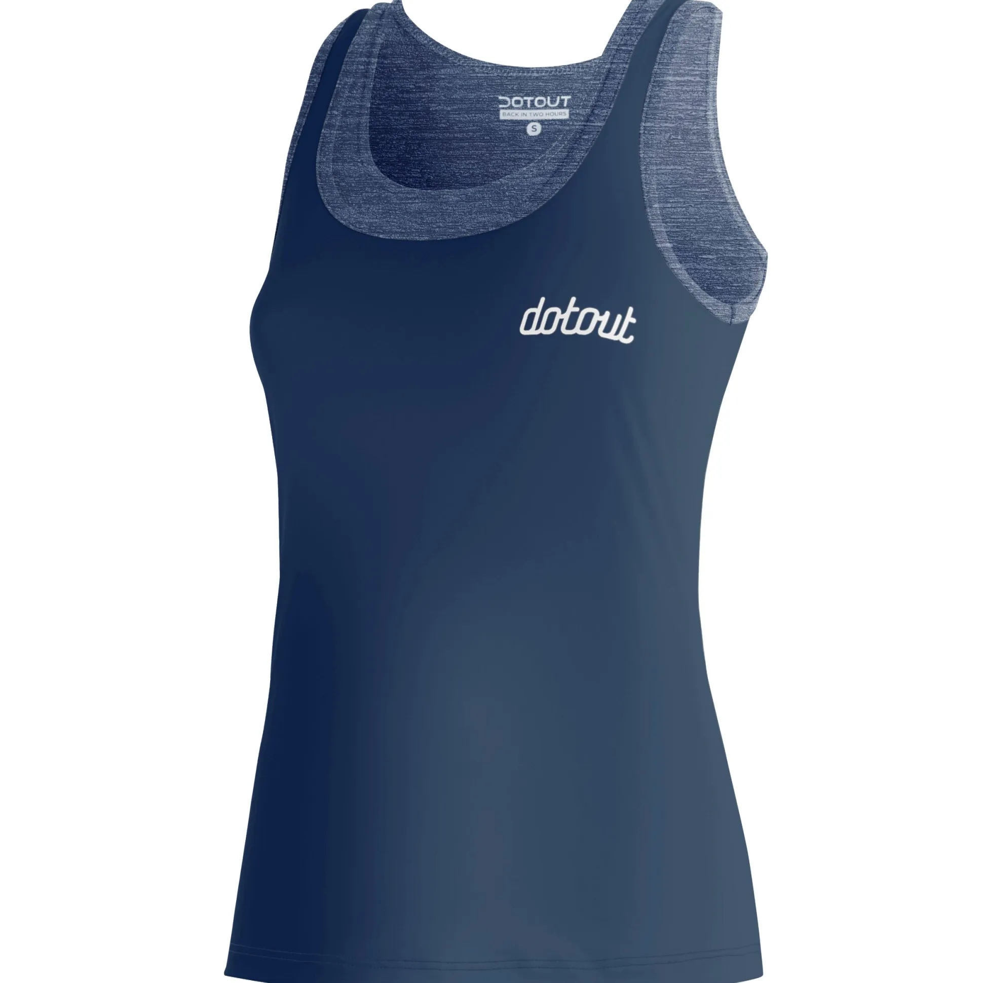 Top donna Dotout Flash - Blu
