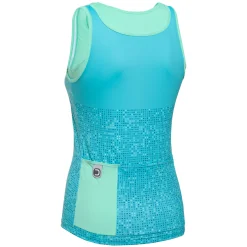 Top donna Dotout Flash - Verde acqua