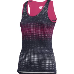 Top donna Dotout Rainbow - Blu fucsia