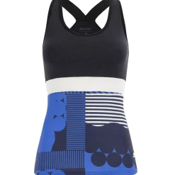 Top donna Santini Scia Optic - Blu
