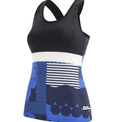 Top donna Santini Scia Optic - Blu