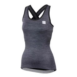 Top donna Sportful Giara - Nero grigio