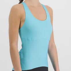Top donna Sportful Matchy - Azzurro