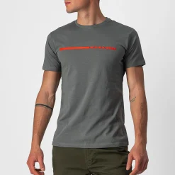 T-Shirt Castelli Ventaglio - Grigio