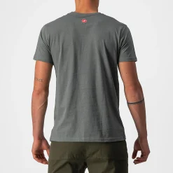 T-Shirt Castelli Ventaglio - Grigio