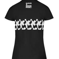 T-Shirt donna Assos Signature RS Griffe - Nero