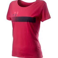 T-Shirt donna Castelli Logo - Rosa