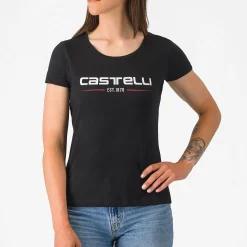 T-Shirt donna Castelli '76 - Nero