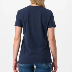 T-Shirt donna Castelli Pedalare - Blu