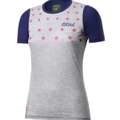T-shirt donna Dotout Stars - Blu