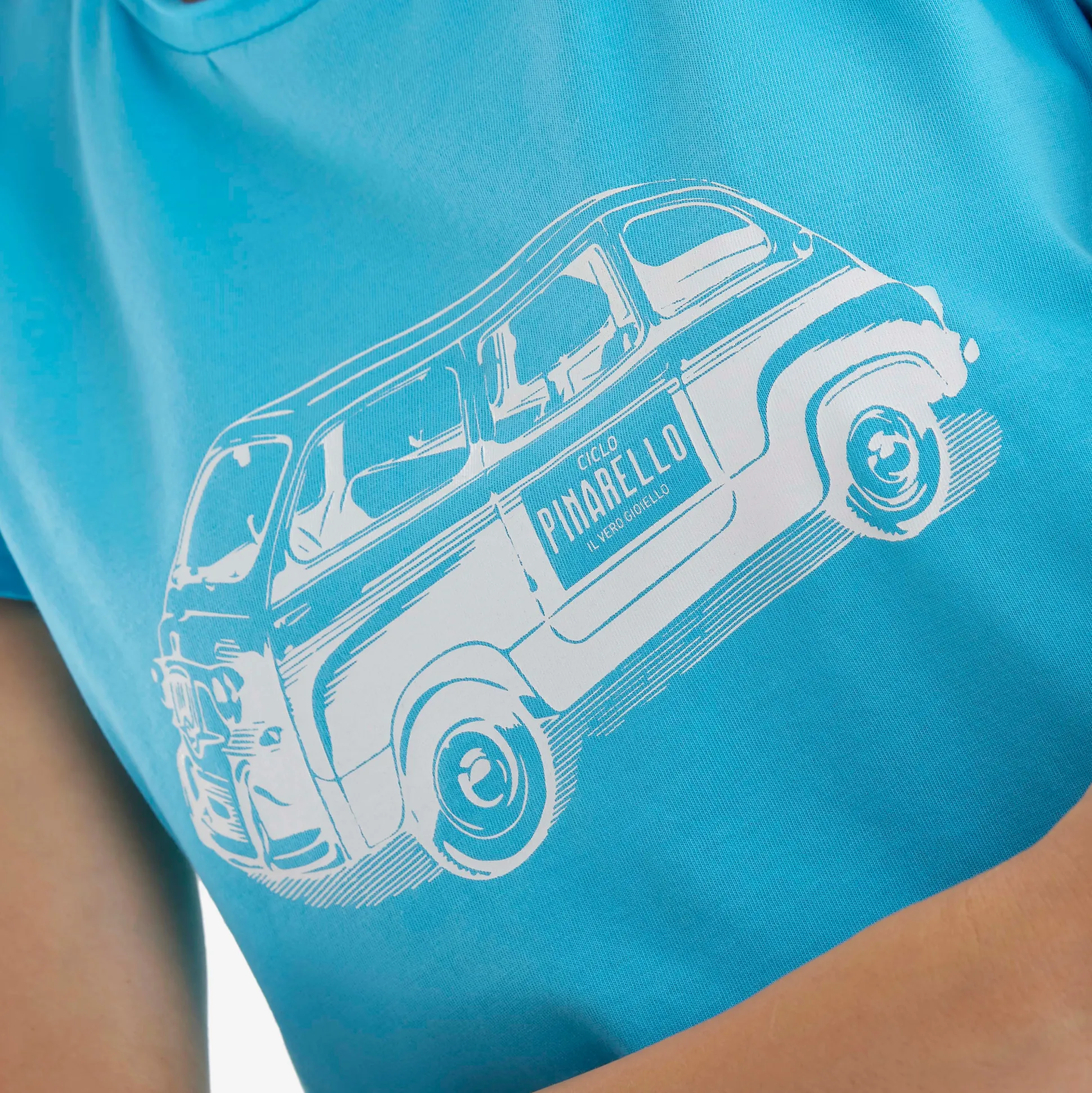 T-Shirt donna Pinarello Multipla - Azzurro