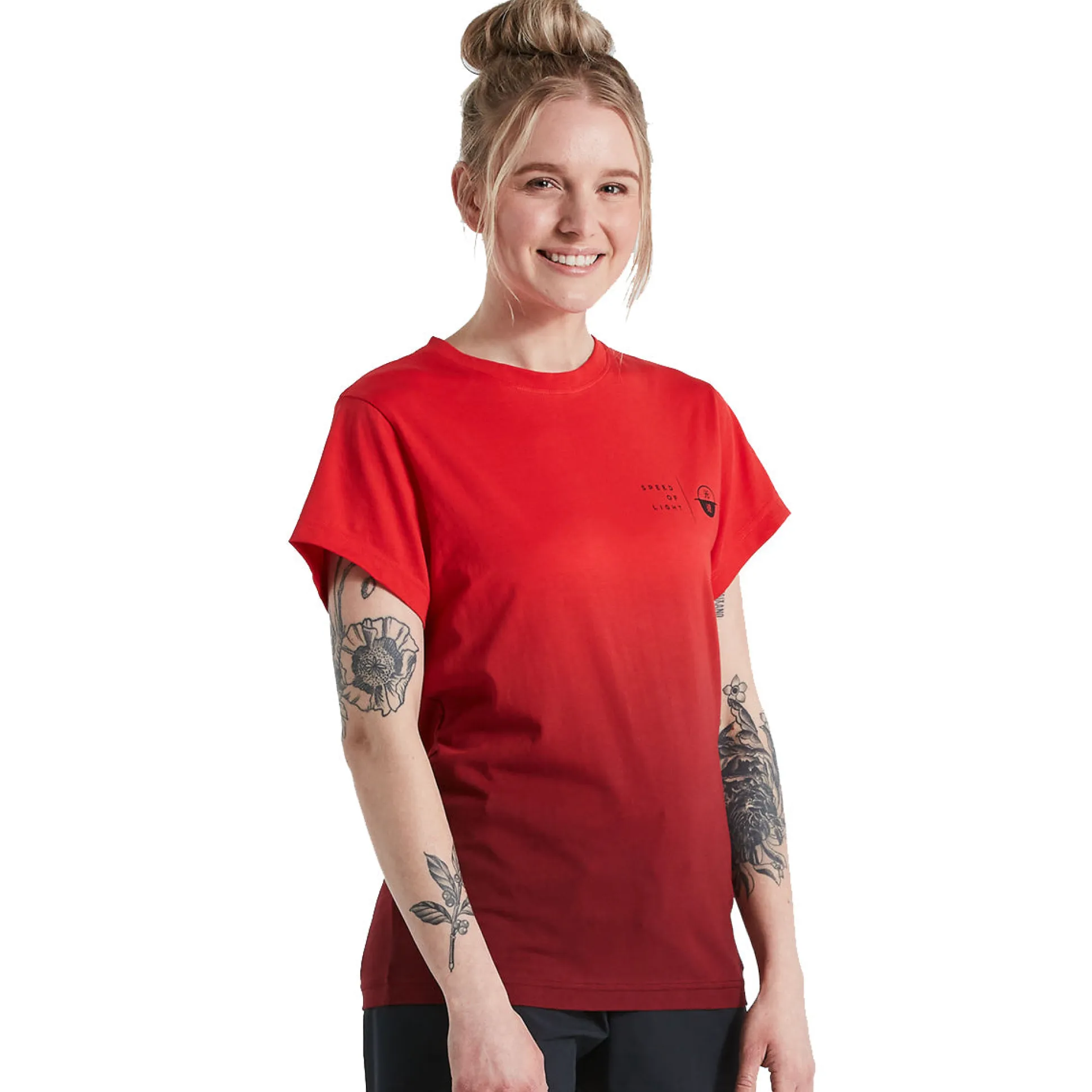 T-Shirt donna Specialized Speed of Light - Rosso