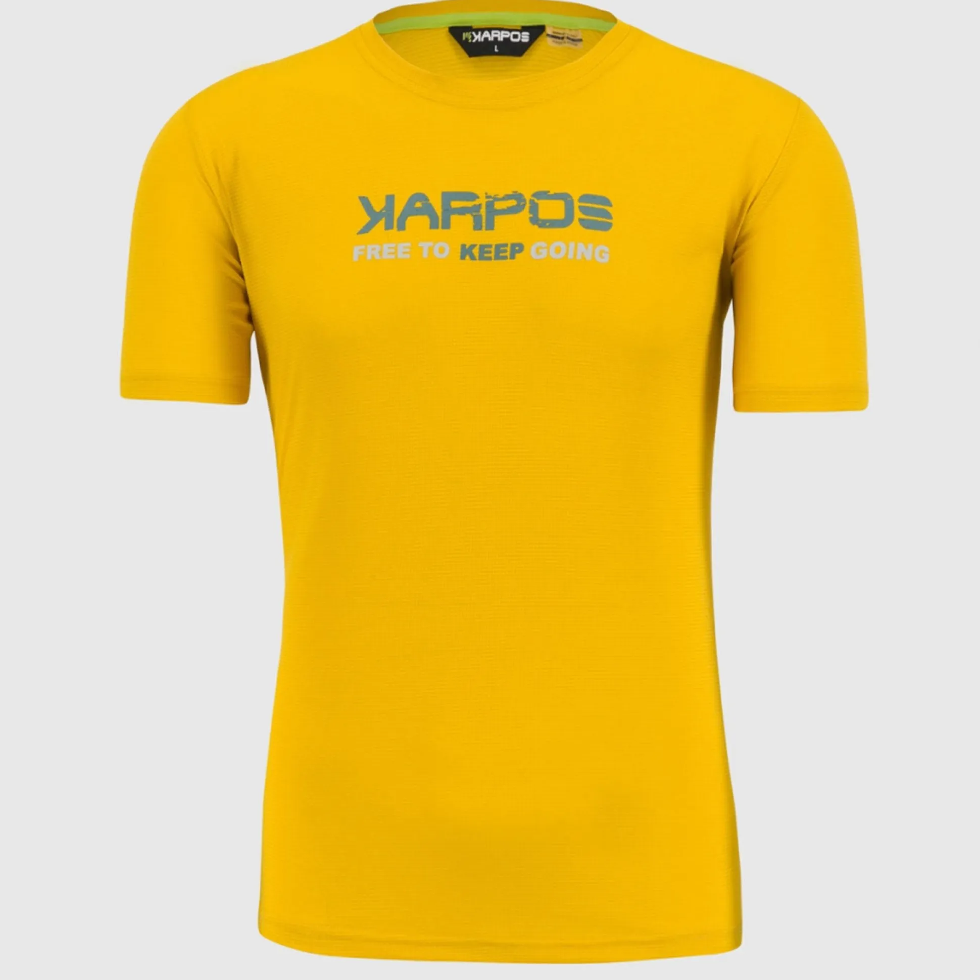 T-Shirt Karpos Val Federia - Giallo