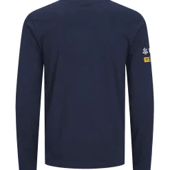T-Shirt maniche lunghe Pinarello-Q36.5 Pro Cycling Team 2026 - Blu